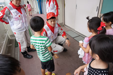 広島県大雨災害へ救護班派遣の様子2
