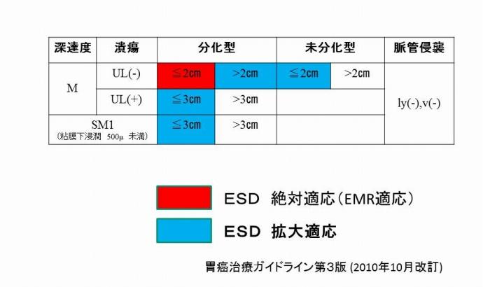 ESDの適応