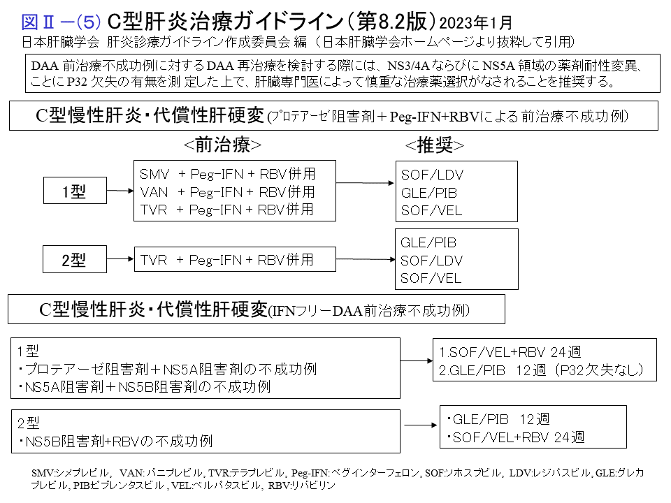 C型肝炎治療ガイドライン(第8.2版)